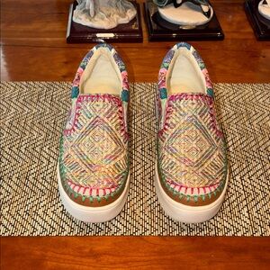 Johnny Was Colorful Slip-On Women's Shoes